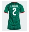 Mexico Jorge Sanchez #2 Hjemmedrakt Dame VM 2026 Kortermet Mexico Jorge Sanchez #2 Hjemmedrakt Dame VM 2026 Kortermet