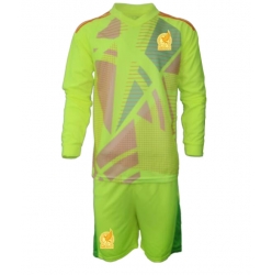 Mexico Keeper Bortedraktsett Barn Copa America 2024 Langermet (+ Korte bukser)