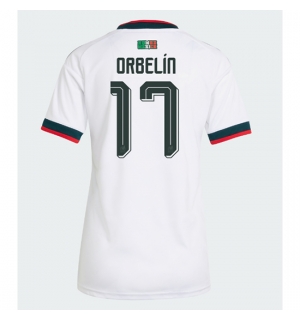 Mexico Orbelin Pineda #17 Bortedrakt Dame VM 2026 Kortermet