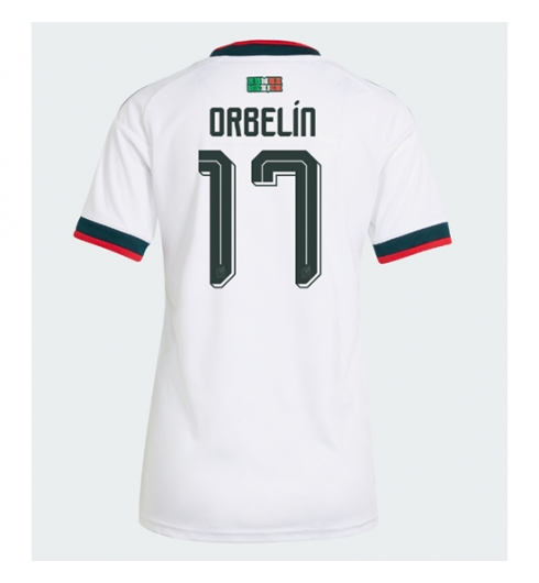 Mexico Orbelin Pineda #17 Bortedrakt Dame VM 2026 Kortermet Mexico Orbelin Pineda #17 Bortedrakt Dame VM 2026 Kortermet