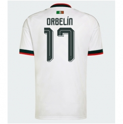 Mexico Orbelin Pineda #17 Bortedrakt VM 2026 Kortermet