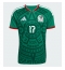 Mexico Orbelin Pineda #17 Hjemmedrakt VM 2026 Kortermet Mexico Orbelin Pineda #17 Hjemmedrakt VM 2026 Kortermet