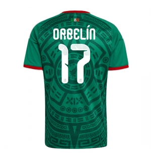Mexico Orbelin Pineda #17 Hjemmedrakt VM 2026 Kortermet