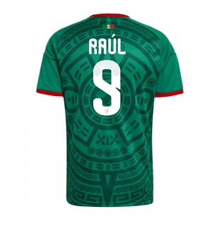 Mexico Raul Jimenez #9 Hjemmedrakt VM 2026 Kortermet