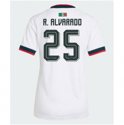 Mexico Roberto Alvarado #25 Bortedrakt Dame VM 2026 Kortermet