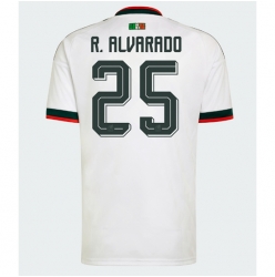 Mexico Roberto Alvarado #25 Bortedrakt VM 2026 Kortermet
