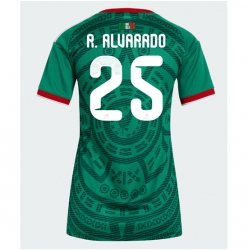 Mexico Roberto Alvarado #25 Hjemmedrakt Dame VM 2026 Kortermet