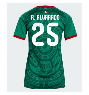 Mexico Roberto Alvarado #25 Hjemmedrakt Dame VM 2026 Kortermet