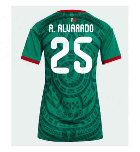 Mexico Roberto Alvarado #25 Hjemmedrakt Dame VM 2026 Kortermet Mexico Roberto Alvarado #25 Hjemmedrakt Dame VM 2026 Kortermet