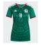 Mexico Santiago Gimenez #11 Hjemmedrakt Dame VM 2026 Kortermet Mexico Santiago Gimenez #11 Hjemmedrakt Dame VM 2026 Kortermet