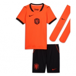 Nederland Hjemmedraktsett Barn VM 2026 Kortermet (+ Korte bukser)