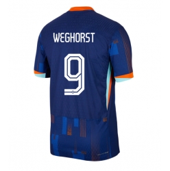 Nederland Wout Weghorst #9 Bortedrakt EM 2024 Kortermet