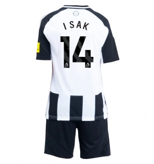 Newcastle United Alexander Isak #14 Hjemmedraktsett Barn 2024-25 Kortermet (+ Korte bukser)
