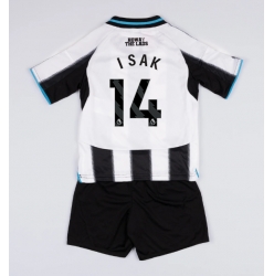 Newcastle United Alexander Isak #14 Hjemmedraktsett Barn 2025-26 Kortermet (+ Korte bukser)