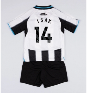 Newcastle United Alexander Isak #14 Hjemmedraktsett Barn 2025-26 Kortermet (+ Korte bukser)