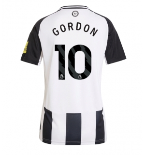 Newcastle United Anthony Gordon #10 Hjemmedrakt Dame 2024-25 Kortermet