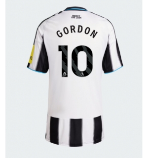 Newcastle United Anthony Gordon #10 Hjemmedrakt Dame 2025-26 Kortermet