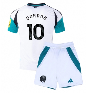 Newcastle United Anthony Gordon #10 Tredjedraktsett Barn 2024-25 Kortermet (+ Korte bukser)