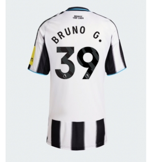 Newcastle United Bruno Guimaraes #39 Hjemmedrakt Dame 2025-26 Kortermet