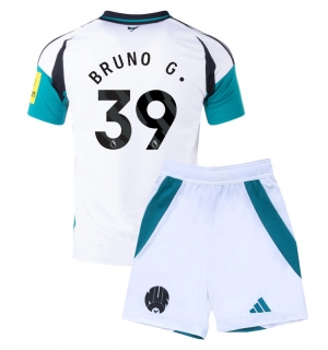 Newcastle United Bruno Guimaraes #39 Tredjedraktsett Barn 2024-25 Kortermet (+ Korte bukser)