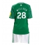 Newcastle United Joe Willock #28 Bortedraktsett Barn 2025-26 Kortermet (+ Korte bukser)