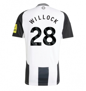 Newcastle United Joe Willock #28 Hjemmedrakt 2024-25 Kortermet