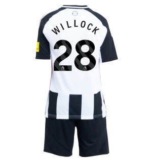 Newcastle United Joe Willock #28 Hjemmedraktsett Barn 2024-25 Kortermet (+ Korte bukser)