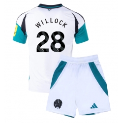 Newcastle United Joe Willock #28 Tredjedraktsett Barn 2024-25 Kortermet (+ Korte bukser)