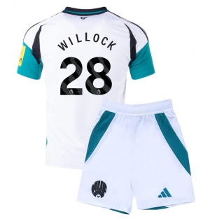 Newcastle United Joe Willock #28 Tredjedraktsett Barn 2024-25 Kortermet (+ Korte bukser)