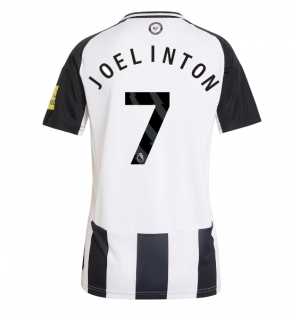 Newcastle United Joelinton #7 Hjemmedrakt Dame 2024-25 Kortermet
