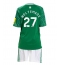 Newcastle United Nick Woltemade #27 Bortedraktsett Barn 2025-26 Kortermet (+ Korte bukser)