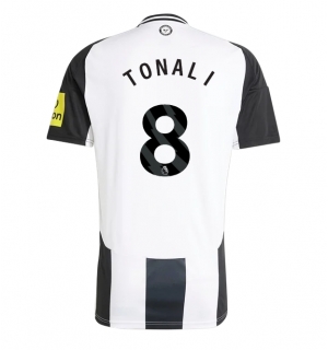 Newcastle United Sandro Tonali #8 Hjemmedrakt 2024-25 Kortermet