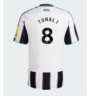 Newcastle United Sandro Tonali #8 Hjemmedrakt 2025-26 Kortermet
