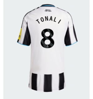 Newcastle United Sandro Tonali #8 Hjemmedrakt Dame 2025-26 Kortermet