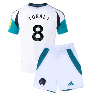 Newcastle United Sandro Tonali #8 Tredjedraktsett Barn 2024-25 Kortermet (+ Korte bukser)