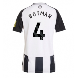 Newcastle United Sven Botman #4 Hjemmedrakt Dame 2024-25 Kortermet