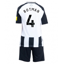 Newcastle United Sven Botman #4 Hjemmedraktsett Barn 2024-25 Kortermet (+ Korte bukser)