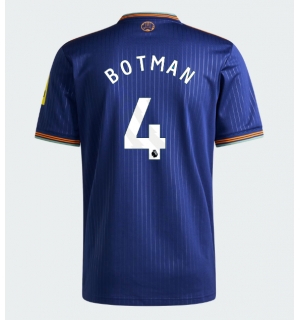 Newcastle United Sven Botman #4 Tredjedrakt 2025-26 Kortermet