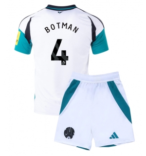 Newcastle United Sven Botman #4 Tredjedraktsett Barn 2024-25 Kortermet (+ Korte bukser)