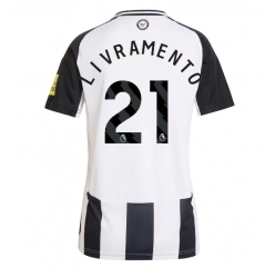 Newcastle United Tino Livramento #21 Hjemmedrakt Dame 2024-25 Kortermet