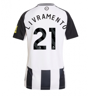 Newcastle United Tino Livramento #21 Hjemmedrakt Dame 2024-25 Kortermet