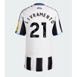 Newcastle United Tino Livramento #21 Hjemmedrakt Dame 2025-26 Kortermet