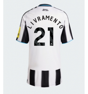 Newcastle United Tino Livramento #21 Hjemmedrakt Dame 2025-26 Kortermet