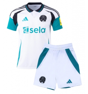 Newcastle United Tredjedraktsett Barn 2024-25 Kortermet (+ Korte bukser)