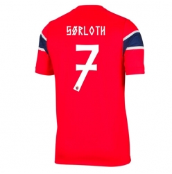 Norge Alexander Sorloth #7 Hjemmedrakt VM 2026 Kortermet