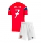 Norge Alexander Sorloth #7 Hjemmedraktsett Barn VM 2026 Kortermet (+ Korte bukser)