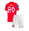 Norge Antonio Nusa #20 Hjemmedraktsett Barn VM 2026 Kortermet (+ Korte bukser)
