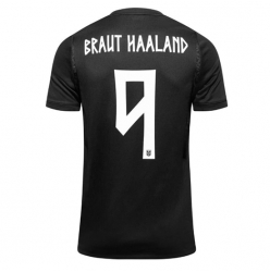 Norge Erling Haaland #9 Bortedrakt VM 2026 Kortermet