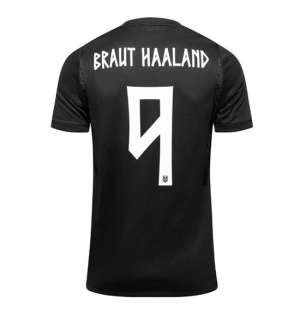 Norge Erling Haaland #9 Bortedrakt VM 2026 Kortermet
