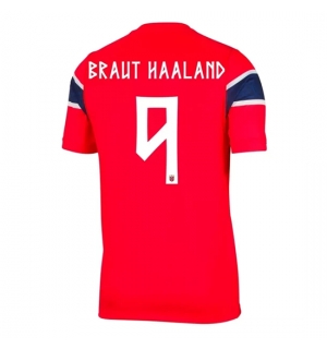 Norge Erling Haaland #9 Hjemmedrakt VM 2026 Kortermet
